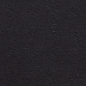 コットン＆ポリアミド×無地(ダークネイビー)×バックサテン・シャンタン_全2色_イタリア製