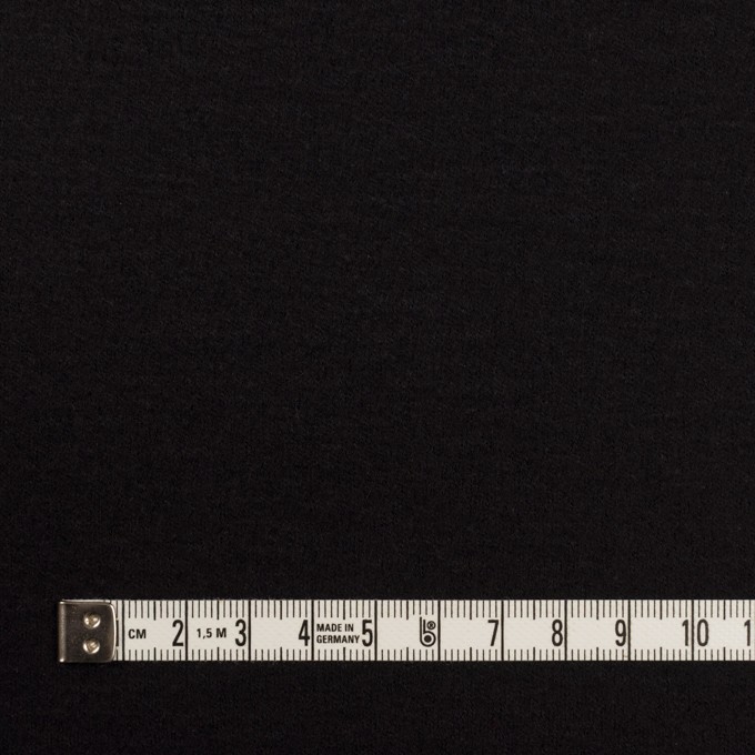 ウール×無地(ブラック)×圧縮ニット イメージ4
