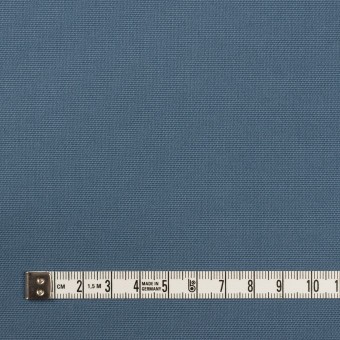 コットン＆ポリウレタン×無地(アッシュブルー)×厚オックスフォード_イタリア製 サムネイル4