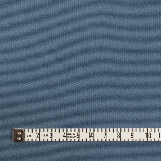 コットン＆ポリウレタン×無地(アッシュブルー)×厚オックスフォード_イタリア製 イメージ4