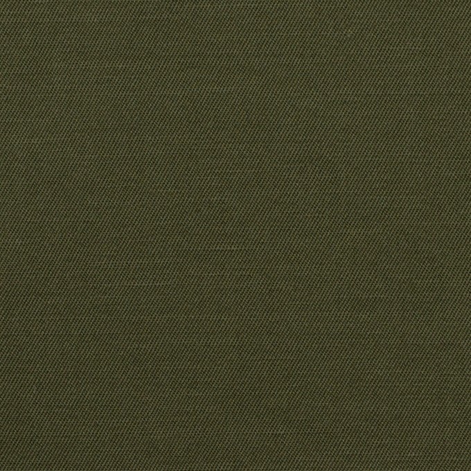 コットン＆リネン×無地(ダークカーキグリーン)×サージワッシャー_全3色 イメージ1
