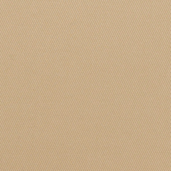 コットン＆ポリウレタン×無地(サンドベージュ)×サージストレッチ_全2色_イタリア製 イメージ1