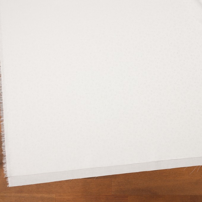 コットン×フラワー(ホワイト)×サテンジャガード_全3色 イメージ2