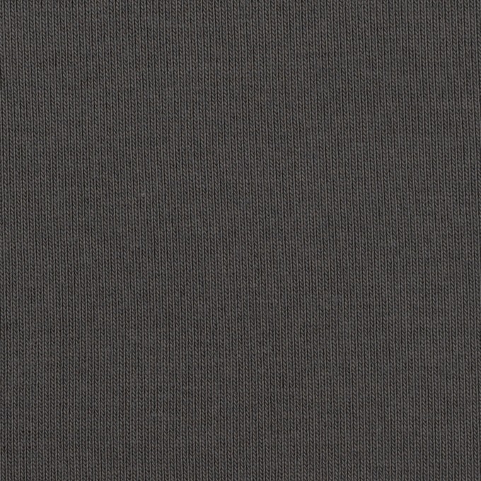 コットン×無地(スチールグレー)×フライスニット_全3色 イメージ1