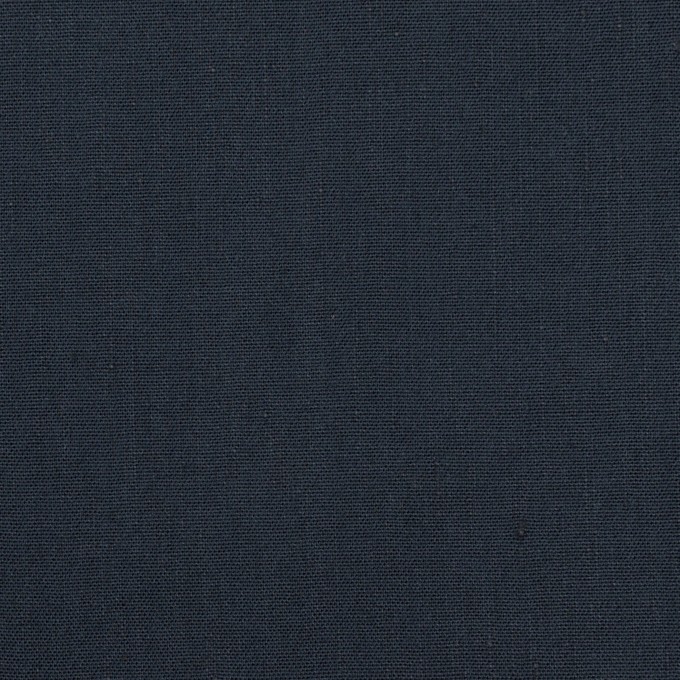 リネン＆レーヨン混×無地(インクブルー)×ポプリンストレッチ_全4色 イメージ1