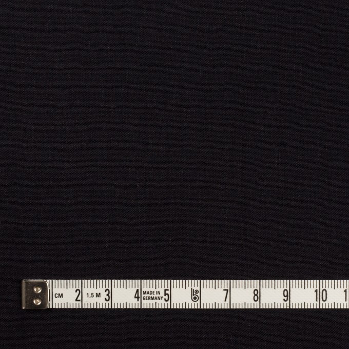 リネン＆レーヨン混×無地(ブラック)×ポプリンストレッチ_全4色 イメージ4