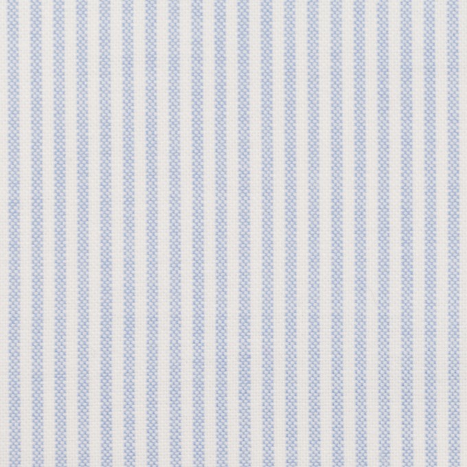 コットン×ストライプ(ブルー)×オックスフォード イメージ1