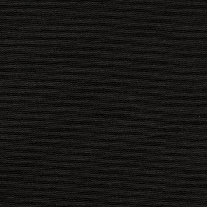 コットン＆ポリウレタン×無地(ブラック)×二重織ストレッチ_全4色 イメージ1