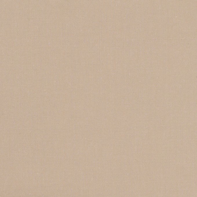 コットン＆ポリウレタン×無地(ライトベージュ)×ポプリンストレッチ_全2色_イタリア製 イメージ1