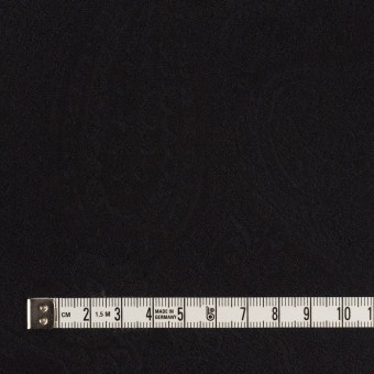 ポリエステル×ペイズリー(ブラック)×形状記憶ジャガード サムネイル4
