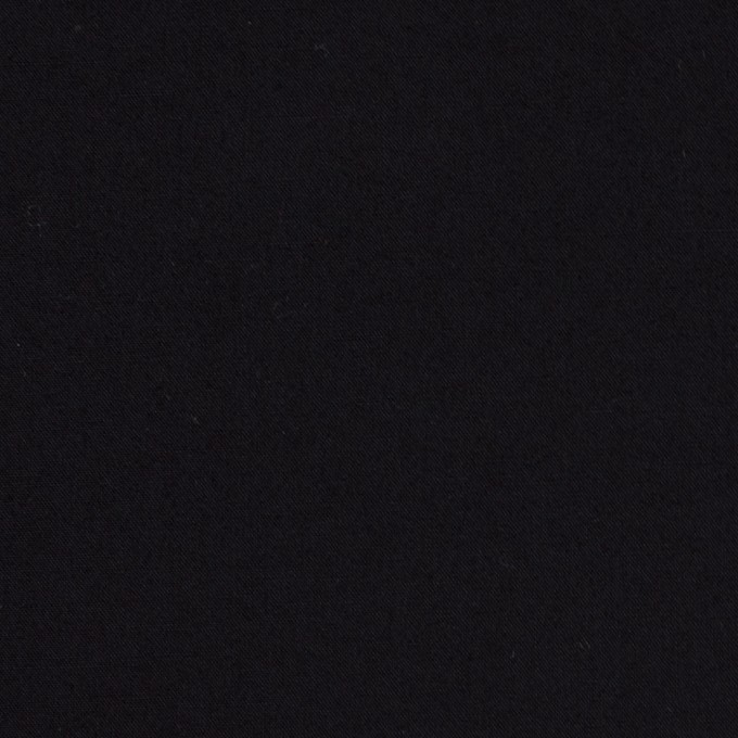 コットン×無地(ブラック)×ポプリンワッシャー イメージ1