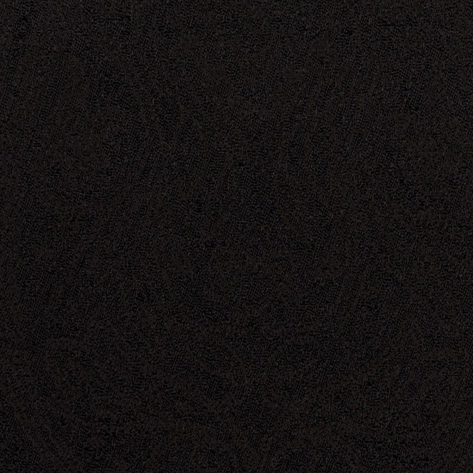 【アウトレット】ポリエステル混×ペイズリー(ブラック)×ジャガード イメージ1