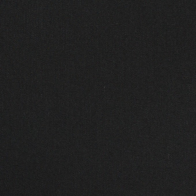 コットン＆リヨセル混×無地(チャコールブラック)×サージストレッチ_全8色 イメージ1