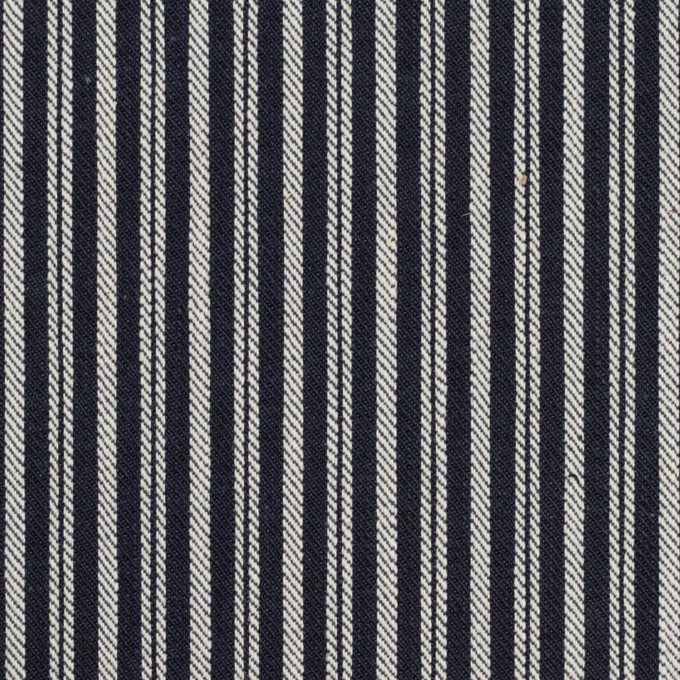 コットン×ストライプ(インディゴ)×デニム(9.5oz) イメージ1
